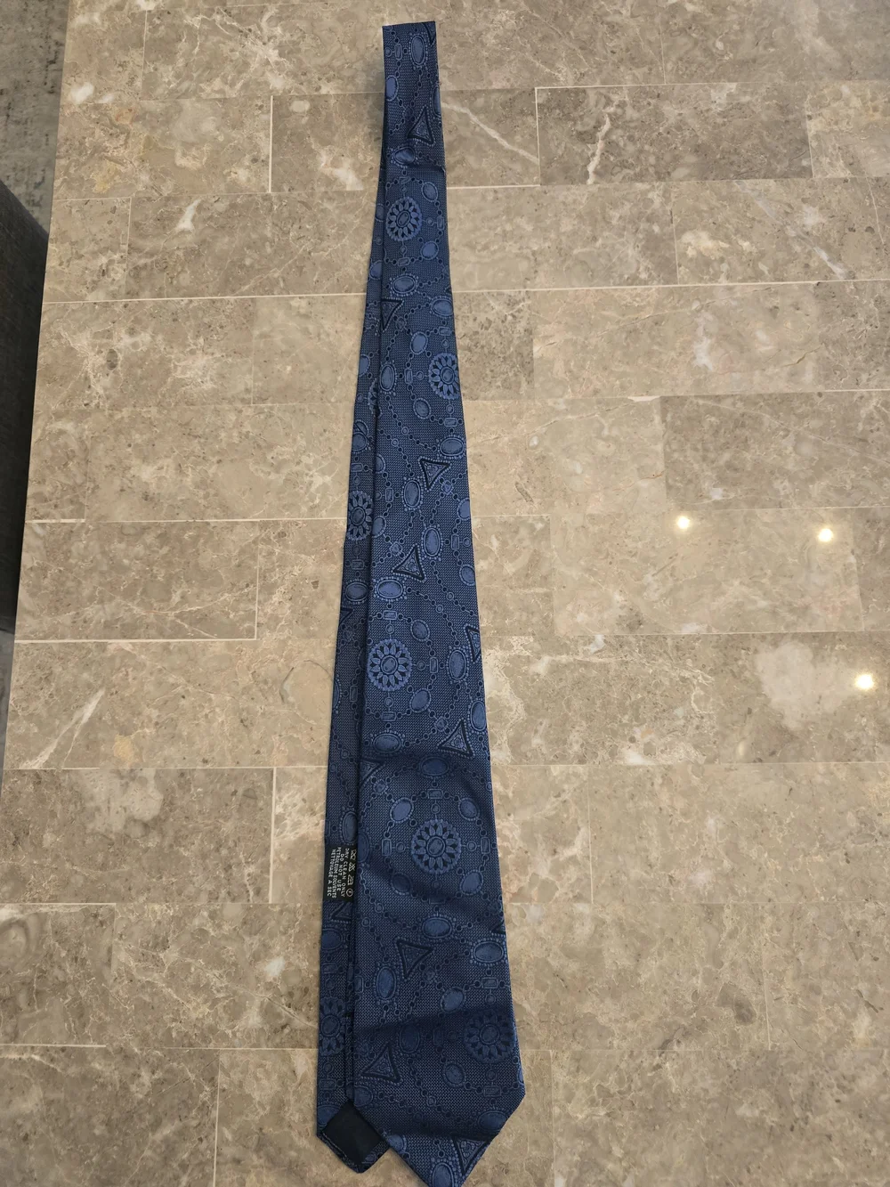 CHANEL  Blue Vintage Tie